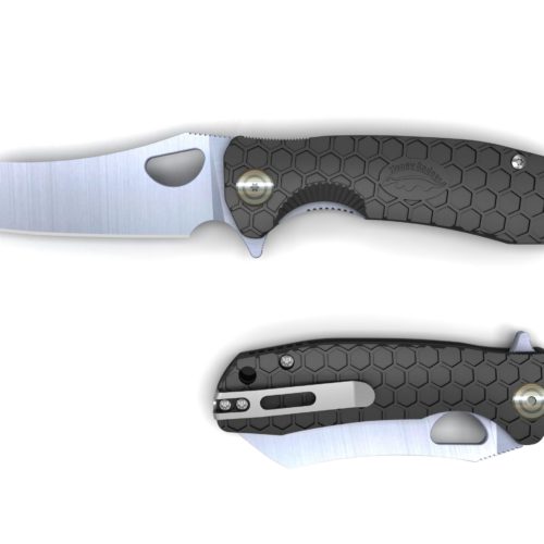 Wharncleaver Large Black 8Cr13MoV (HB1031) Honey Badger Knives Pocket Knives