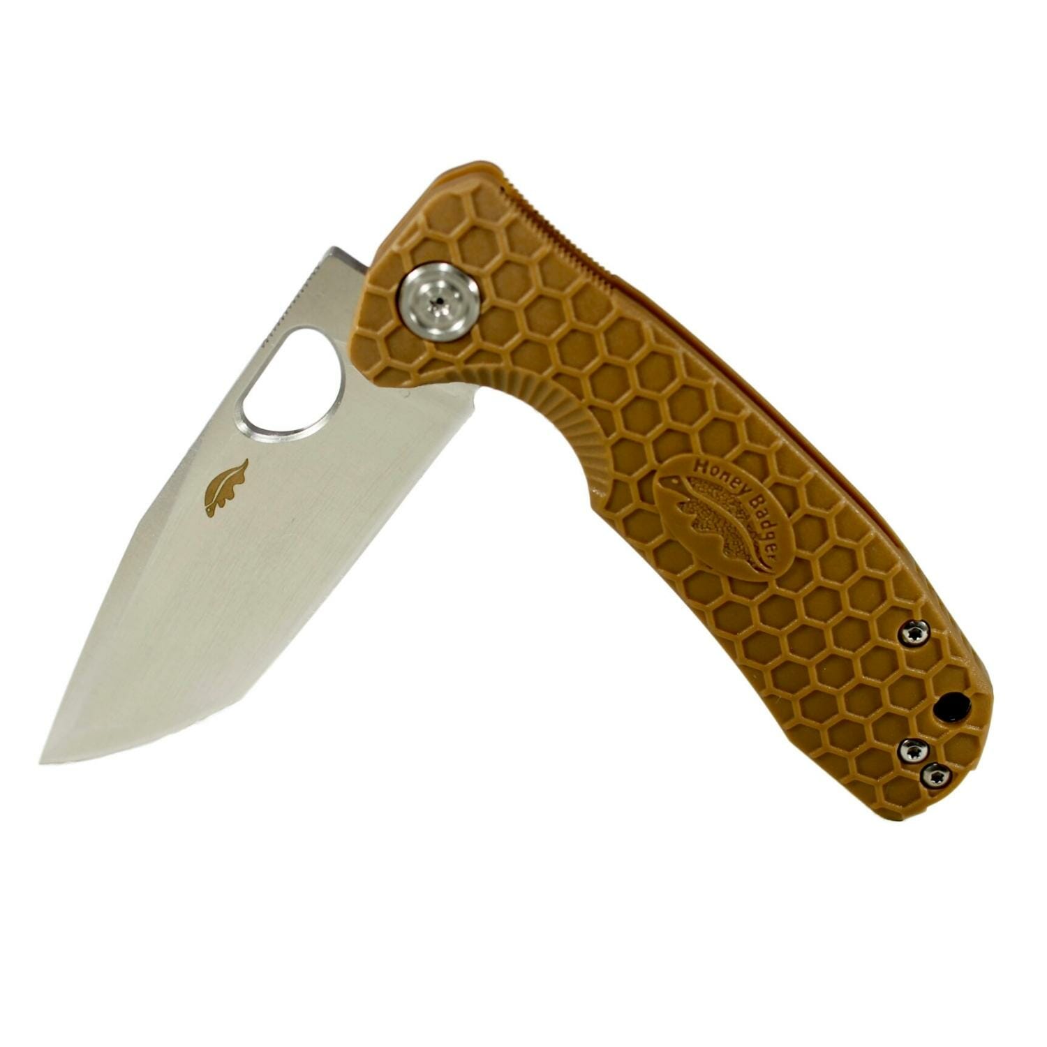 Work Sharp Guided Field Sharpener (WSGFS221) Honey Badger Pocket Knives.  8Cr13MoV, D2, 14C28N Budget EDC Flipper Pocket Knife with Pocket Clips