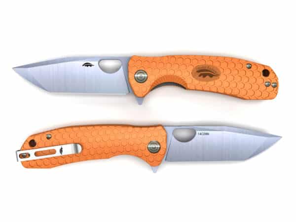 14C28N Steel, Honey Badger Knives