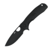 Drop Point Flipper Large Black 8Cr13MoV (HB1224BB) Honey Badger Knives Pocket Knives